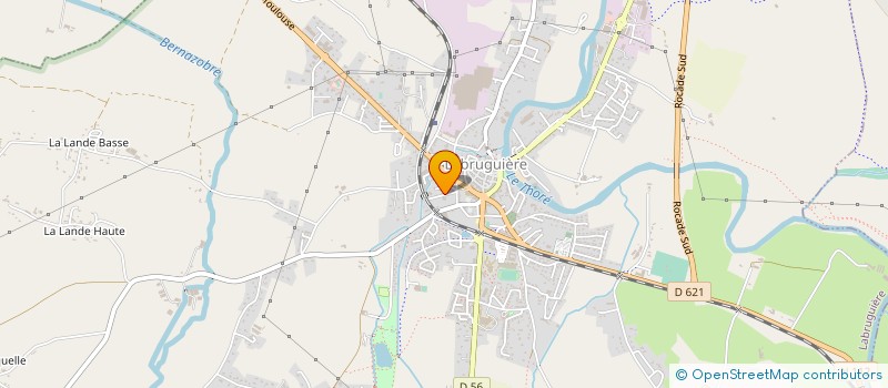 localisation de l'entreprise SARL EN CROZES  LABRUGUIERE