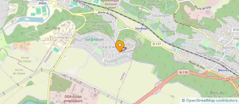 localisation de l'entreprise SARL ENACHE  SACLAY