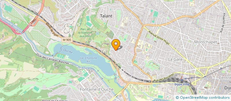 localisation de l'entreprise SARL ENCIMAS - DORAS à TALANT