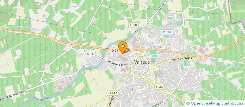 localisation de l'entreprise SARL ENCLAVE SERVICE PLUS à VALREAS