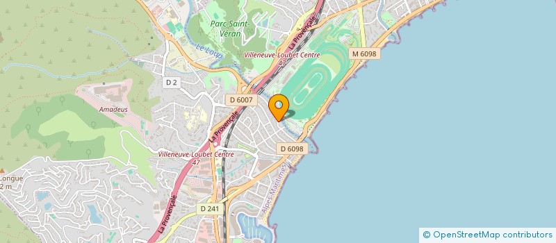 localisation de l'entreprise SARL ENCO à VILLENEUVE-LOUBET