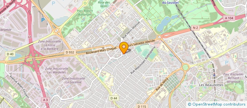 localisation de l'entreprise SARL ENDP à AULNAY-SOUS-BOIS