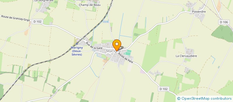 localisation de l'entreprise SARL ENERGIE CHAUVIN  MARIGNY