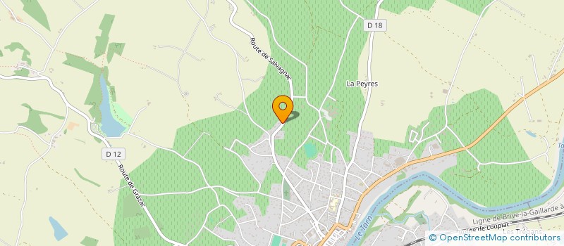 localisation de l'entreprise SARL ENERGIE SPORT à RABASTENS