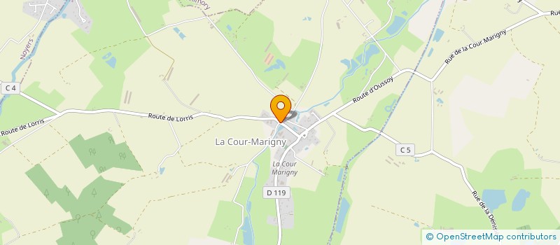 localisation de l'entreprise SARL ENERGIES ET PROGRES à LORRIS