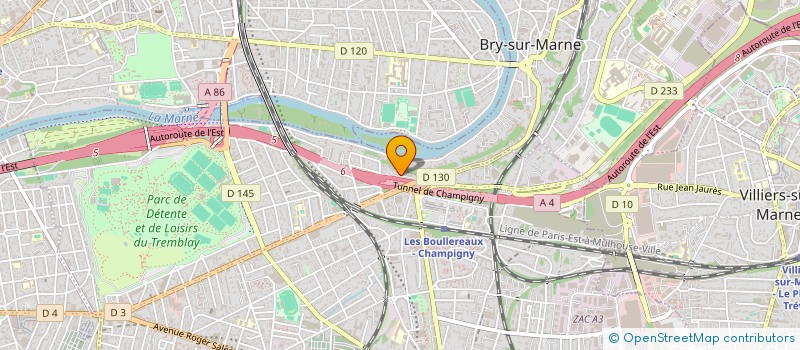 localisation de l'entreprise SARL ENERGIES SERVICES à CHAMPIGNY-SUR-MARNE