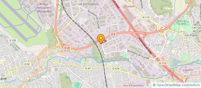 localisation de l'entreprise SARL ENERGY à VITROLLES