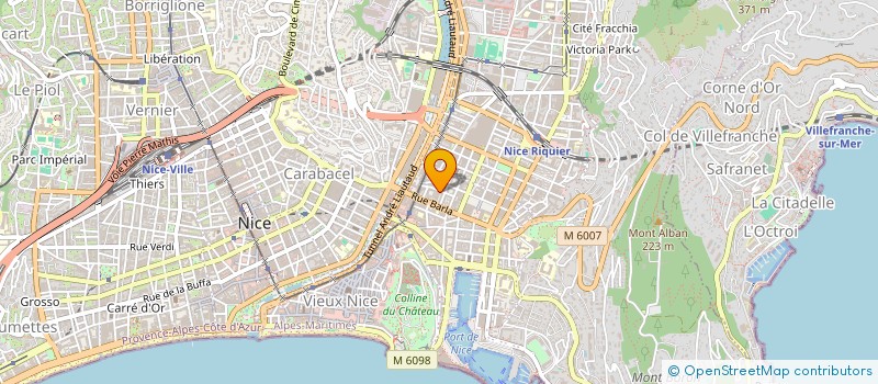 localisation de l'entreprise SARL ENERPULSE INGENIERIE à NICE