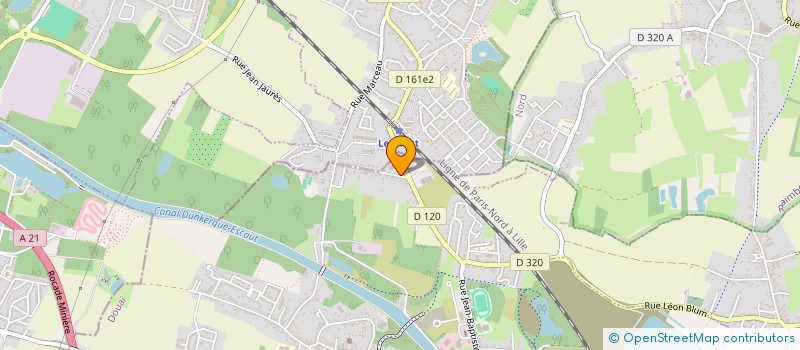 localisation de l'entreprise SARL ENGELS  AUBY