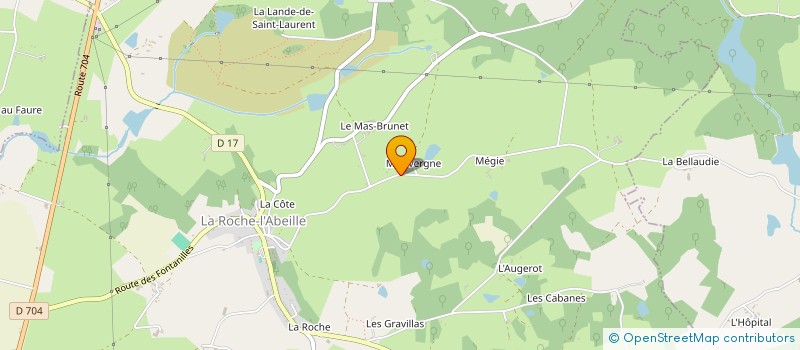 localisation de l'entreprise SARL ENGRAISSEMENT BOVINS LIMOUSIN à SAINT-PRIEST-LIGOURE