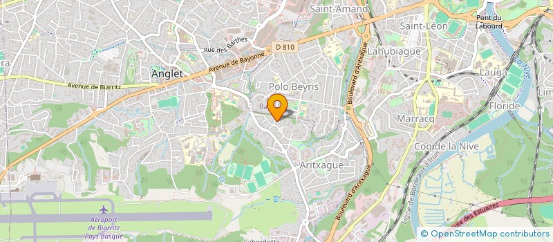 localisation de l'entreprise SARL ENPP  ANGLET