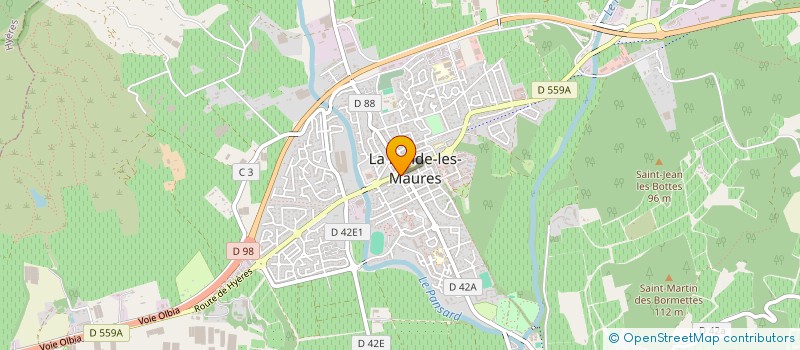 localisation de l'entreprise SARL ENRICO DENIS & FILS à LA LONDE-LES-MAURES