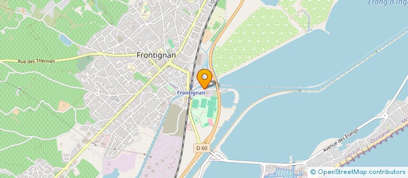 localisation de l'entreprise SARL ENS à FRONTIGNAN