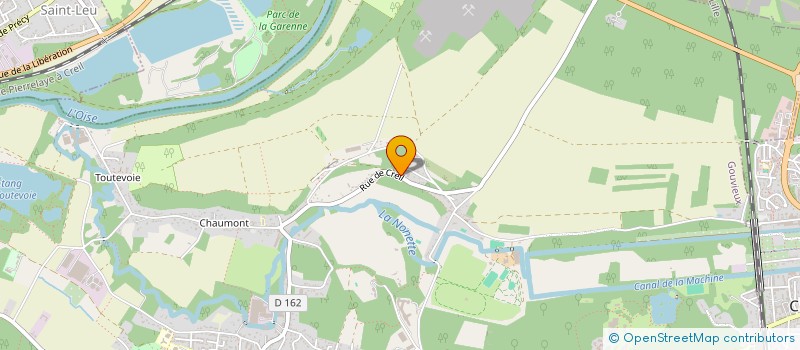 localisation de l'entreprise SARL ENSEIGNE COPIN PUBLICITE  GOUVIEUX