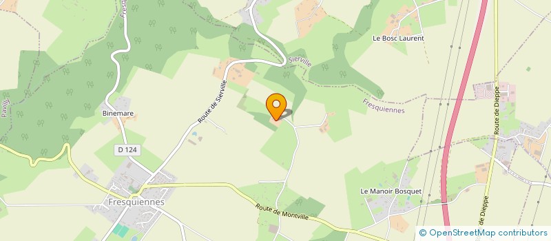 localisation de l'entreprise SARL ENT PECOT  FRESQUIENNES