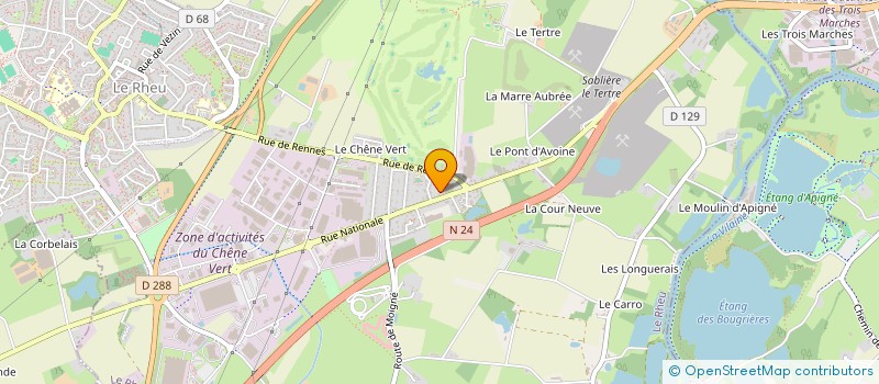 localisation de l'entreprise SARL ENTARISIS à LE RHEU