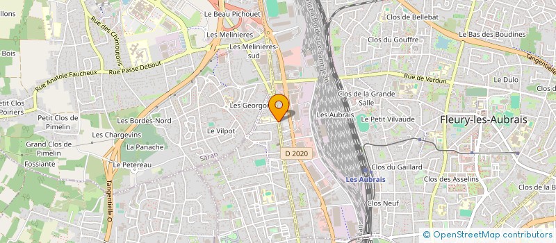 localisation de l'entreprise SARL ENTRE NOUS à ORLEANS