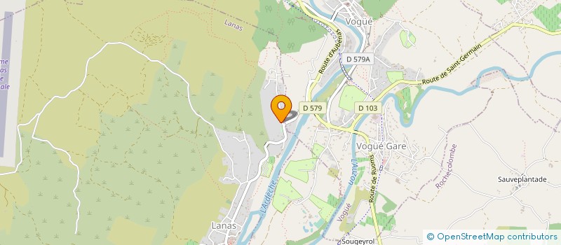 localisation de l'entreprise SARL ENTREP TRAITE TECH BOIS à LANAS