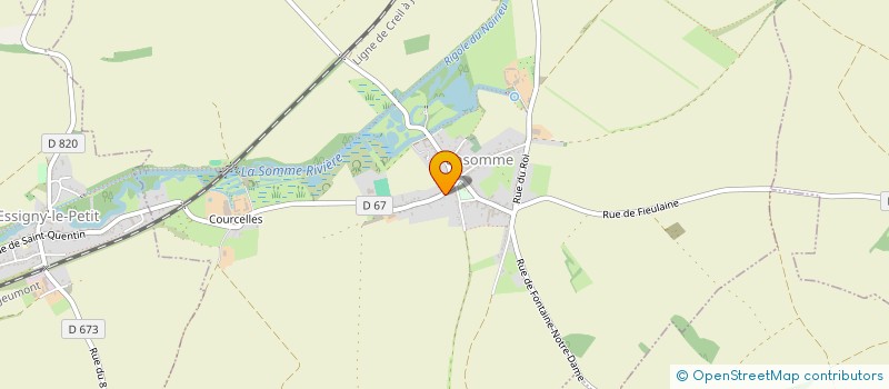 localisation de l'entreprise SARL ENTREPISE BERNARD  FONSOMME