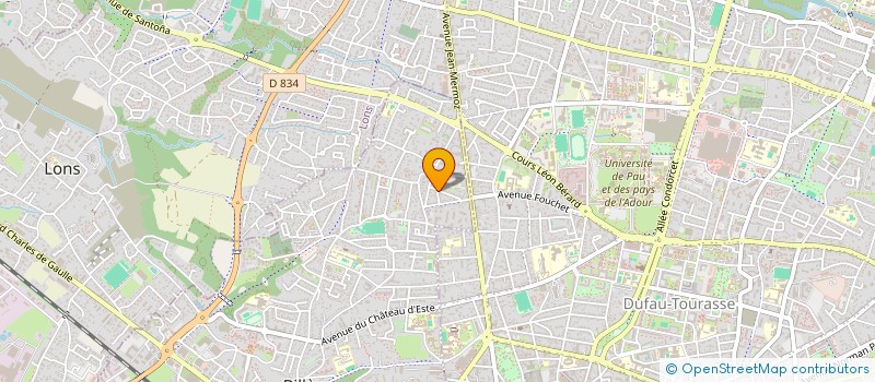 localisation de l'entreprise SARL ENTREPOTS DE FRANCE à LONS