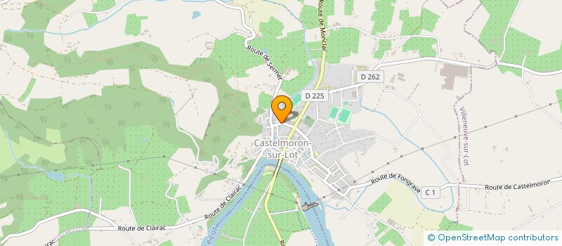 localisation de l'entreprise SARL ENTREPRISE ARSAC JOHAN & JOSE  CASTELMORON-SUR-LOT