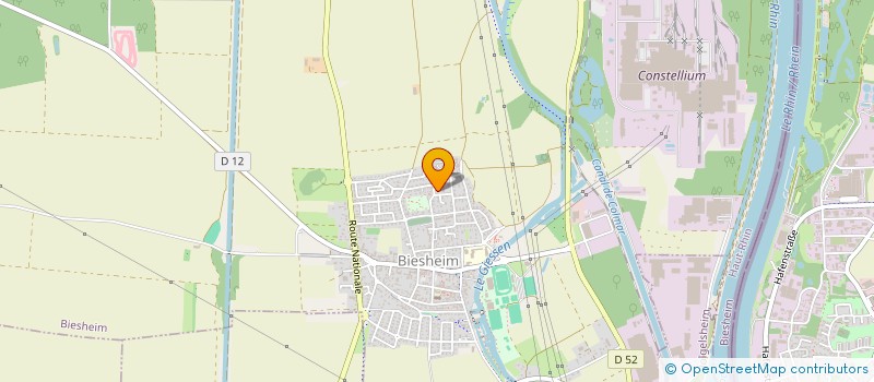 localisation de l'entreprise SARL ENTREPRISE BARBE PERE & FILS  BIESHEIM