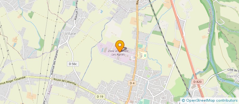 localisation de l'entreprise SARL ENTREPRISE BELINGUIER ELECTRICITE à LABARTHE-SUR-LEZE
