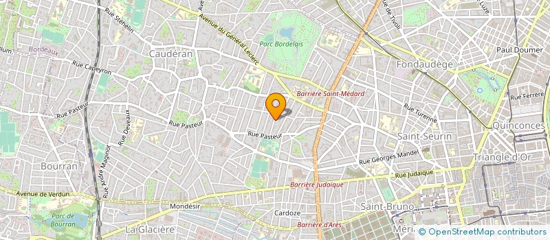 localisation de l'entreprise SARL ENTREPRISE BROSSARD à BORDEAUX