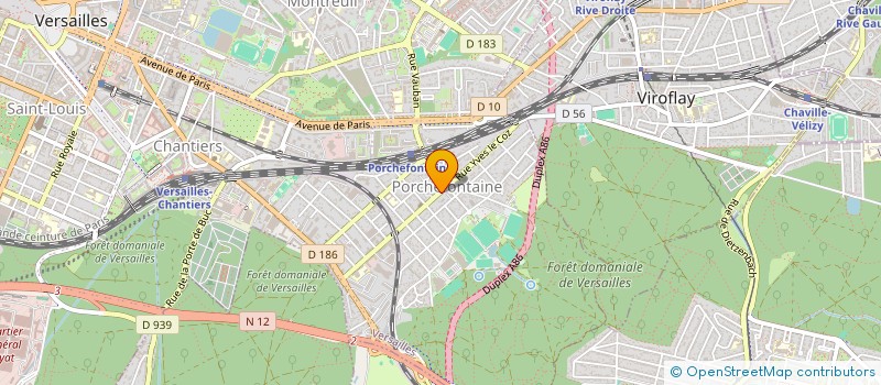 localisation de l'entreprise SARL ENTREPRISE DE MARCO à VERSAILLES