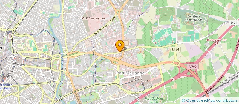 localisation de l'entreprise SARL ENTREPRISE FRANCAISE D'ELECTRICITE à MONTPELLIER