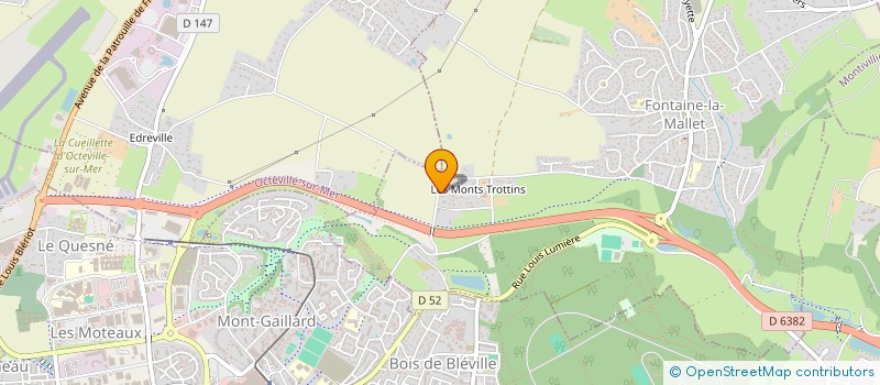 localisation de l'entreprise SARL ENTREPRISE GENERALE DE BATIMENT HAUTE NORMANDIE  FONTAINE-LA-MALLET