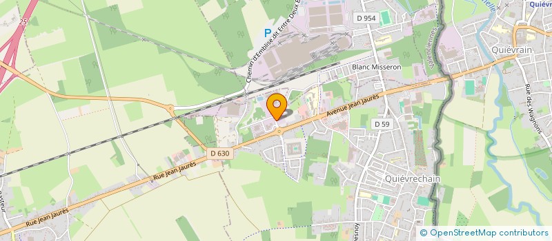 localisation de l'entreprise SARL ENTREPRISE GENERALE MACONNERIE CARRELAGE  QUIEVRECHAIN