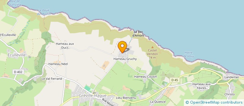 localisation de l'entreprise SARL ENTREPRISE HOCHET PERE ET FILS  LA HAGUE