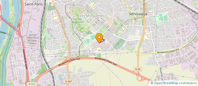 localisation de l'entreprise SARL ENTREPRISE JIHENE  VENISSIEUX