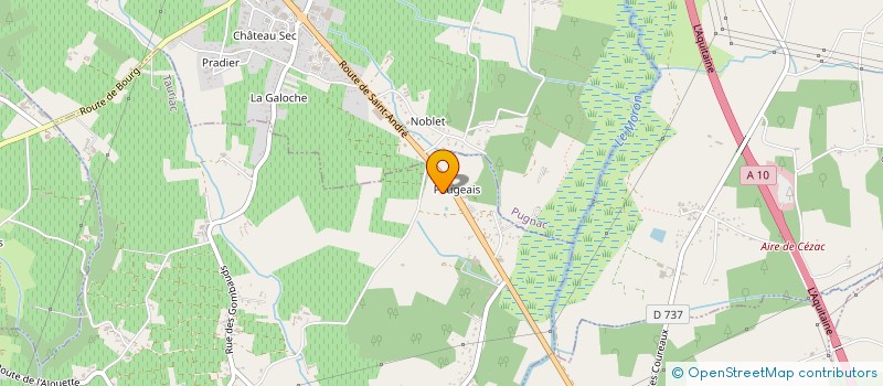 localisation de l'entreprise SARL ENTREPRISE PASSEPONT  TAURIAC