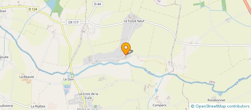 localisation de l'entreprise SARL ENTREPRISE PROVOST à MARSAC-SUR-DON