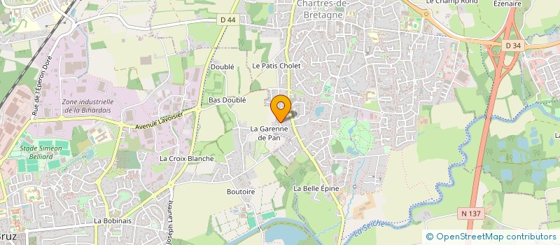 localisation de l'entreprise SARL ENTREPRISE YILMAZ à CHARTRES-DE-BRETAGNE