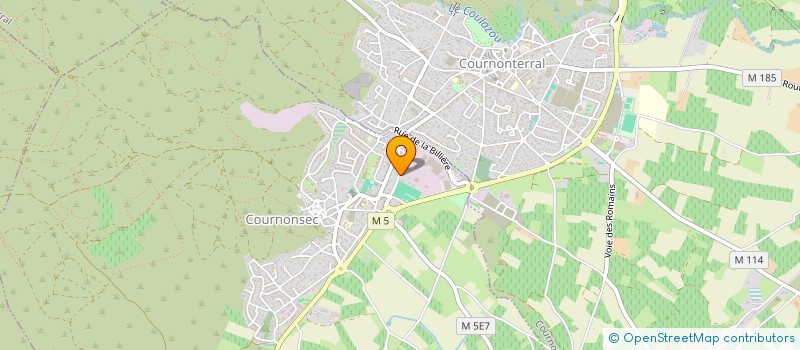 localisation de l'entreprise SARL ENZO  COURNONSEC