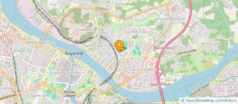 localisation de l'entreprise SARL EO à BAYONNE