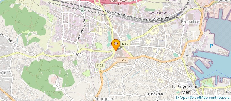 localisation de l'entreprise SARL EOLE à LA SEYNE SUR MER