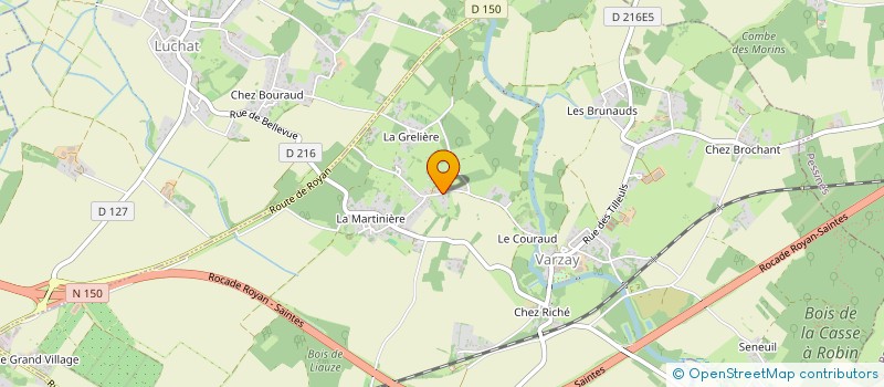 localisation de l'entreprise SARL EOLE  VARZAY