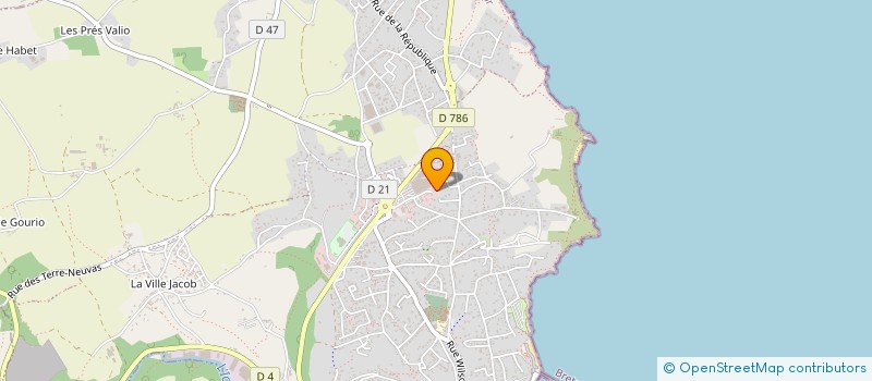 localisation de l'entreprise SARL EOUZAN  BINIC-ETABLES-SUR-MER