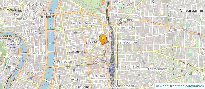 localisation de l'entreprise SARL EP1 à LYON