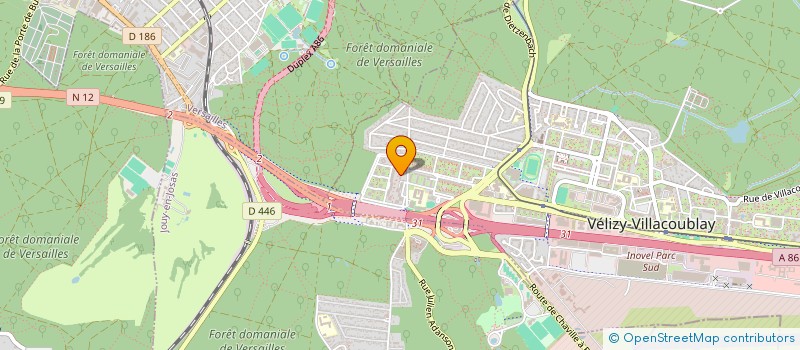 localisation de l'entreprise SARL EPEB à VELIZY-VILLACOUBLAY