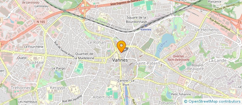 localisation de l'entreprise SARL EPHATA à VANNES