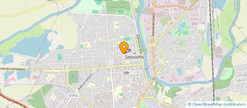 localisation de l'entreprise SARL EPHELIDE à SOISSONS