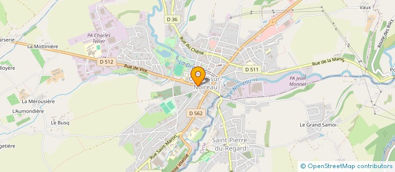localisation de l'entreprise SARL EPHEMERE EVENT'S à CONDE-EN-NORMANDIE