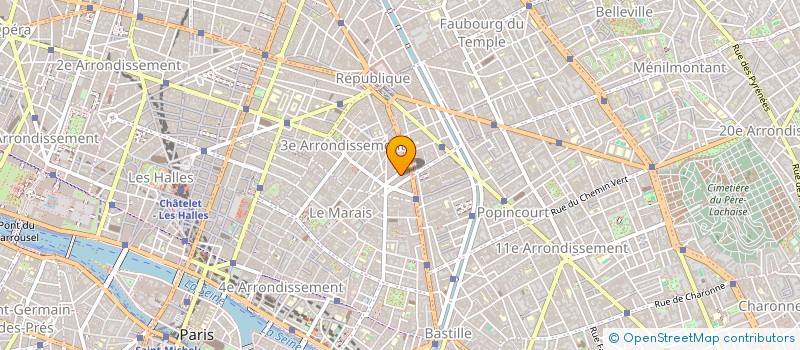 localisation de l'entreprise SARL EPHRAT  PARIS