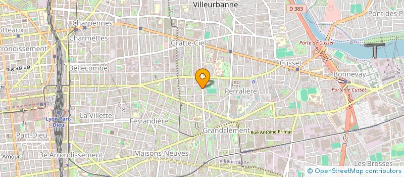 localisation de l'entreprise SARL EPI DE BLE  VILLEURBANNE