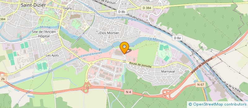 localisation de l'entreprise SARL EPI TETE à SAINT-DIZIER
